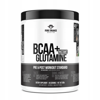 Aminokyseliny - Fire Snake BCAA + Glutamín 500g Svalová rekonštrukcia