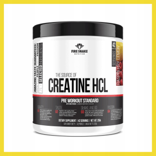 Kreatín - POŽIAROVÝ HADICA KREATÍN HCL 250g DOBRÝ KREATÍN