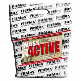 Gainer - Hmotnosť Fitmax Active 2kg Biela Čokoláda