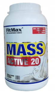 Gainer - Hmotnosť Fitmax Active 4000g Chocolate