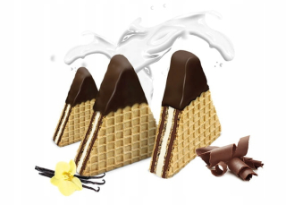 Flis waflehappy pyramídový mliečny krém coffee1,1kg