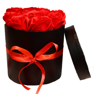 Darček na Valentína - Kvetina, mydlová ruža Monden 12 cm