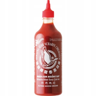 Ázijska kuchyňa - Lietajúca husa SOS Chili Sriracha (70% Chili) 730 ml
