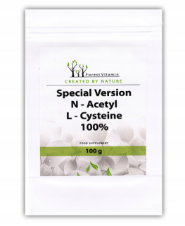 Aminokyseliny - Les NAC N- acetyl -l-cysteín 100g čisté