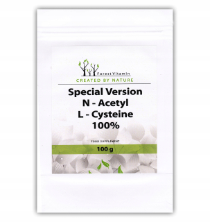 Aminokyseliny - Forest NAC N-Acetyl -L-Cysteín 100g Best
