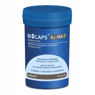 Vytvorí príchytky K2 MK-7 - 60KAPS VITAMÍNY