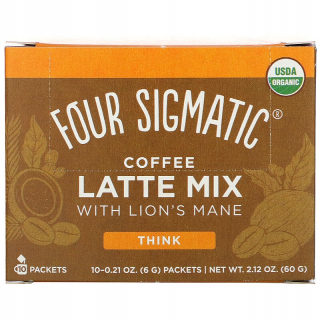 Káva mletá - Štyri Sigmatic Coffee Latte Mix Lion's Mune 10 Sasz