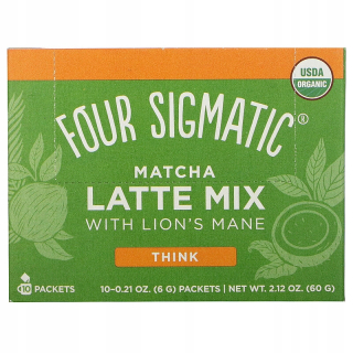 Káva mletá - Štyri Sigmatic Matcha Latte Mix Lion's Maine 10 Sasz