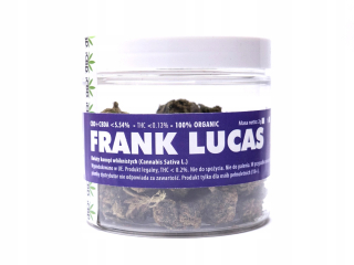 CBD - Frank Lucas CBD 5,54% konope sušia kvety 10G HIT