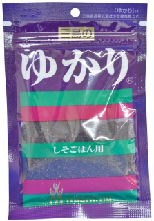 Japonska kuchyňa - Fuikake posypeme Yukari Japonské korenie pre ryžu