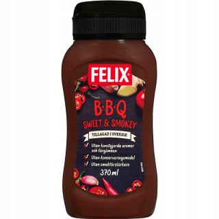 Sladká omáčka Felix Sweet & Smokey BBQ 370g