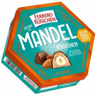 Ferrero Kusschen Mandle s lieskovým orieškom