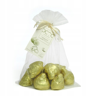 FigA plnené gianduja krém vo vegánskej čokoláde
