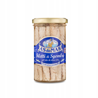 Filetka z makrely na olivovom oleji 150g téglik