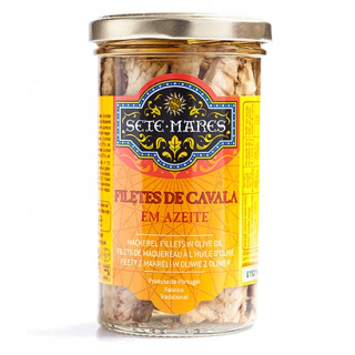 Mackerel Fillet v olivovom oleji 250g Sete Mares