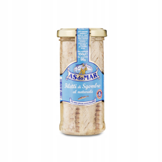 Makrelový filé v slanomine 150g