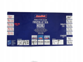 Filet z Miruny Nový Zéland 0% Glazúra 6.8KG