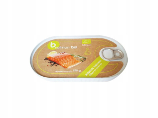 Atlantické lososové filé v Oliwa 150g - Bio