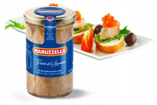 Makrelové filé v Oliwa 250g Maruzzella Taliansko