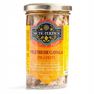 Makrelové filé v olivovom oleji 250g Sete Mares