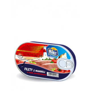Filety z makrely v paradajkách 170g Srdcia 10 kusov