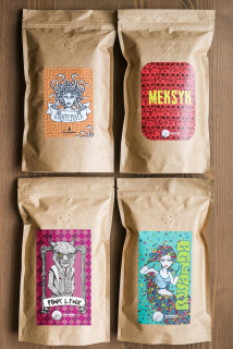 Zrnková káva -  Štartér Pack 4x250g Filtre