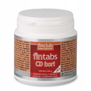 FINTABS CD BORI 200 Tabuľka. finclub