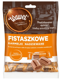 Fistaszkowe Karmel 1 kg Wawel Handmade