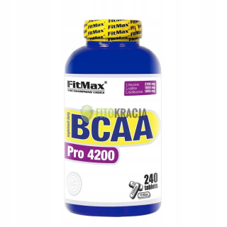 Aminokyseliny - FITMAX BCAA PRO 4200 - 240 Tab.
