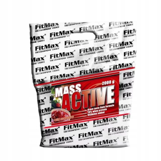 Gainer - FitMax Mass Active - 2 kg lesnej jahody