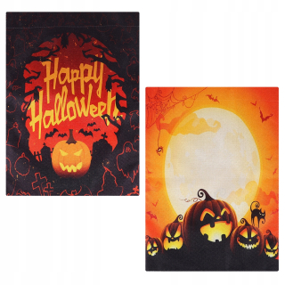 Halloween - Dekoratívna vlajka záhrady jedinečná záhradná vlajka