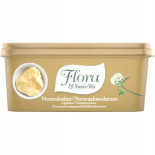 FLORA MED SMORA Margarín s maslom 600g Platnosť: 03