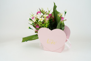Darček na Valentína - Kvetina box Hoffmann 16 cm
