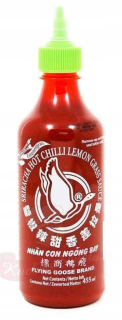 Horúca omáčka Flying Goose Sriracha s citrónovou trávou 455 ml
