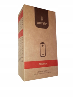 Káva mletá -  FM Skupina _ Káva Aurile Energy Novinka Guarana