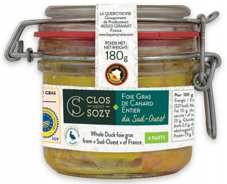 Foie gras s kačicou 180 g de canard