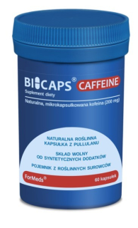FORMED BICAPS CAFFEINE 60 ka KONFEKCIA KOFEINU