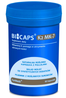 ForMeds BICPAS Vitamín K2 MK7 200 μg bez prísad