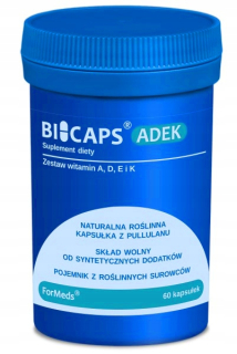 Vytvorí príchytky ADEK COMPRUM VITAMINA A D E K2 MK-7