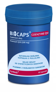 Vytvorí BICADES COENZYME Q10 HEART MLÁDEŽE 100MG 60K