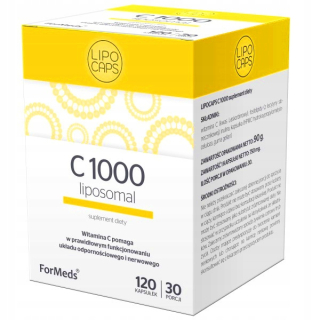 ForMeds LIPOSOMAL Vitamín C 1000 LipoCaps 120k.