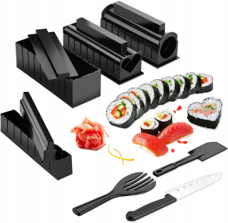 Japonska kuchyňa - Sushi form, sushi diy form, 11ks