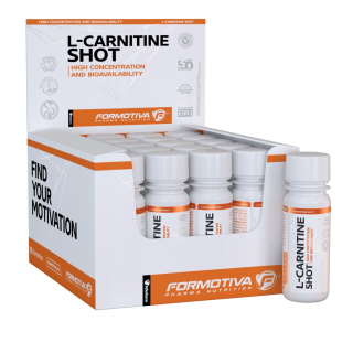 Spaľovač tuku - Formotiva L-Carnitine Shot - 20x60ml