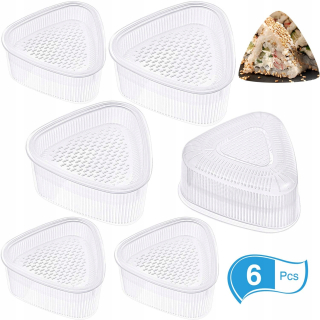 Japonska kuchyňa - Formuláre pre ryžové gule pre sushi (6 kusov)