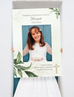 Prvé sväté prijímanie - Fotorálny rámec - Personalizovaný