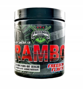 Freedom Pharma Rambo 343g USA pred tréningom
