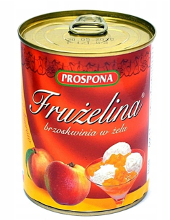 Frużelina broskyňa v gél prospina 3,2 kg