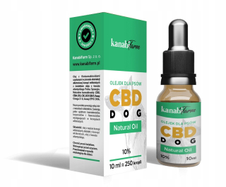 CBD - Full Spectrum CBD Dog 10% CBD olej pre psa