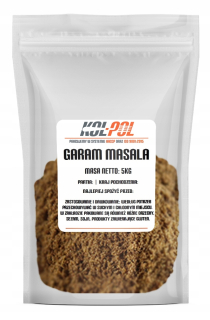 Garam Masala 5kg Spice Aromatická kvalita