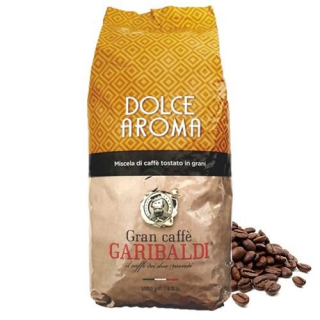 Zrnková káva - Garibaldi Dolce Aroma Talianska Káva Beans 1kg